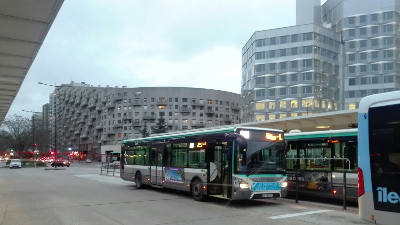 Ligne de bus RATP 291 | Iveco Bus Urbanway 12 N 8829