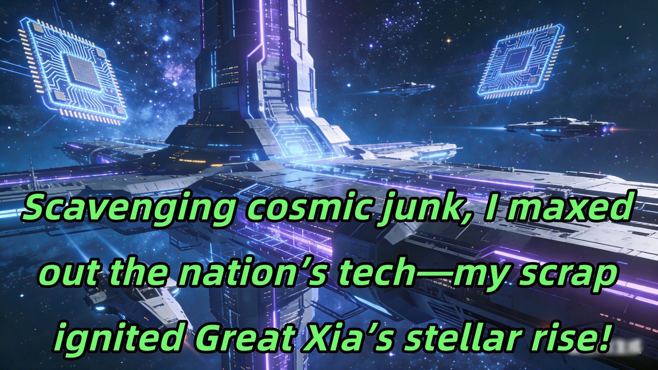 Scavenging cosmic junk, I maxed out the nation’s tech—my scrap ignited Great Xia’s stellar rise!