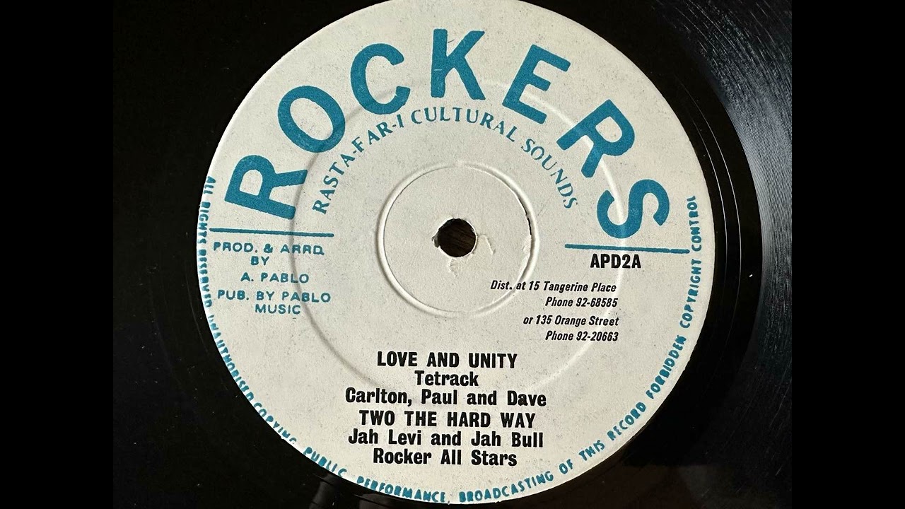 Tetrack with Jah Levi & Jah Bull - Love and Unity/Two the Hard Way