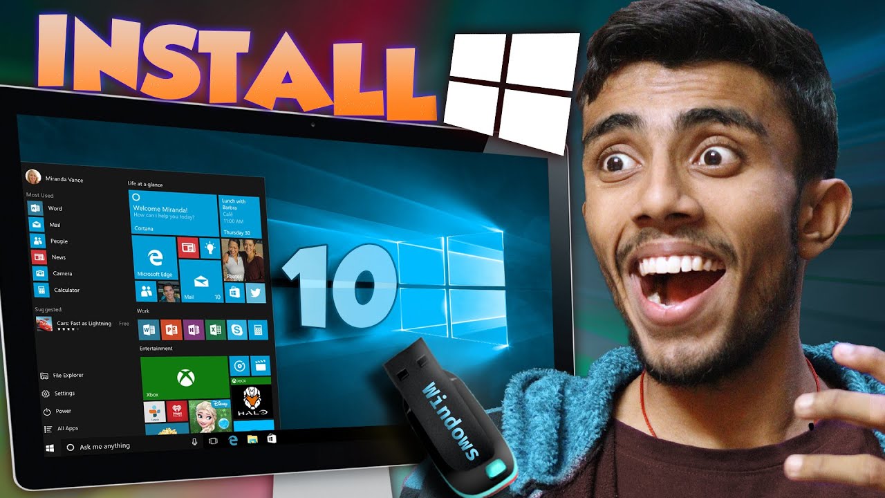 Windows 10 - Download & Install!⚡ For Free! Stop Using Fake Version - Win 10 Install step by step