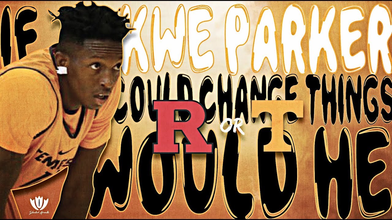 If KWE PARKER could change time STUNTED GROWTH