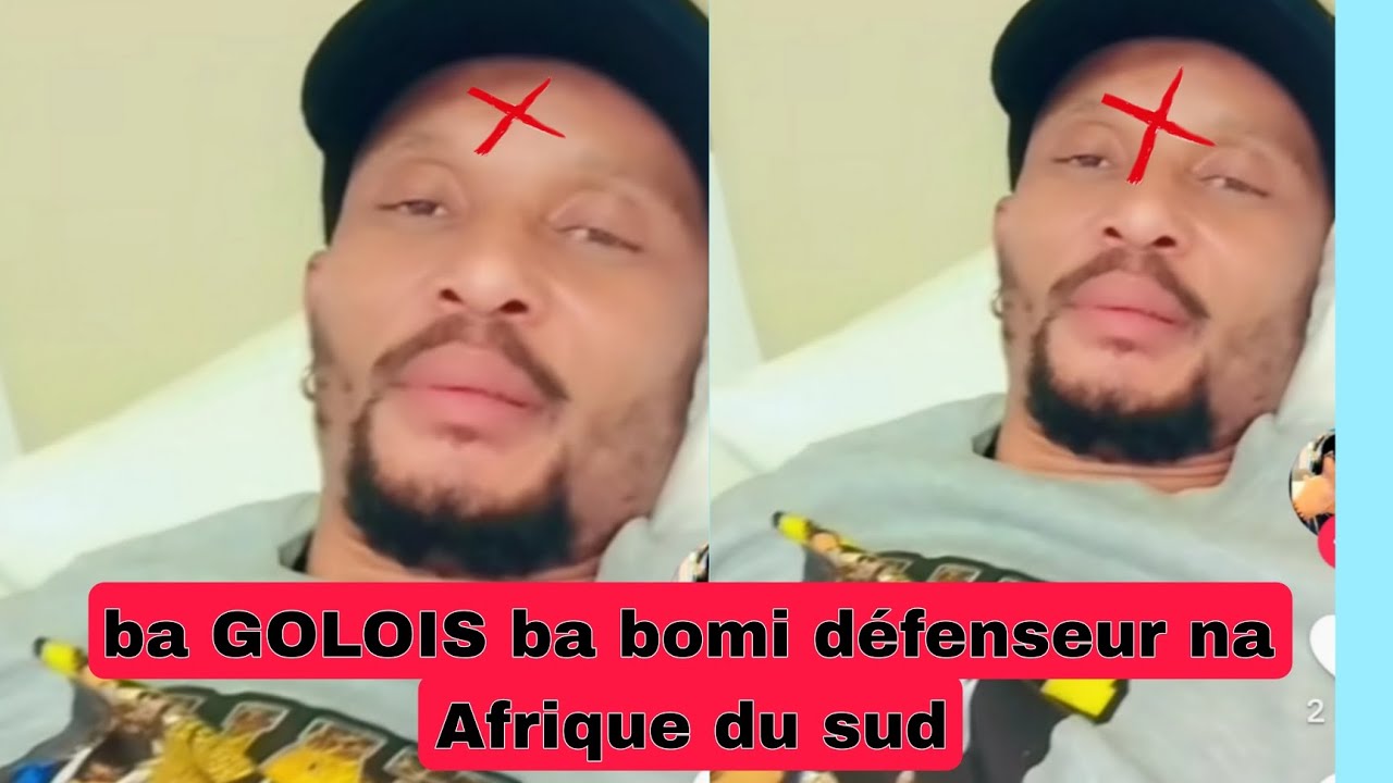 La femme de défenseur annonce sa mort ki moyibi ebomi ye na Afrique du sud 🟥