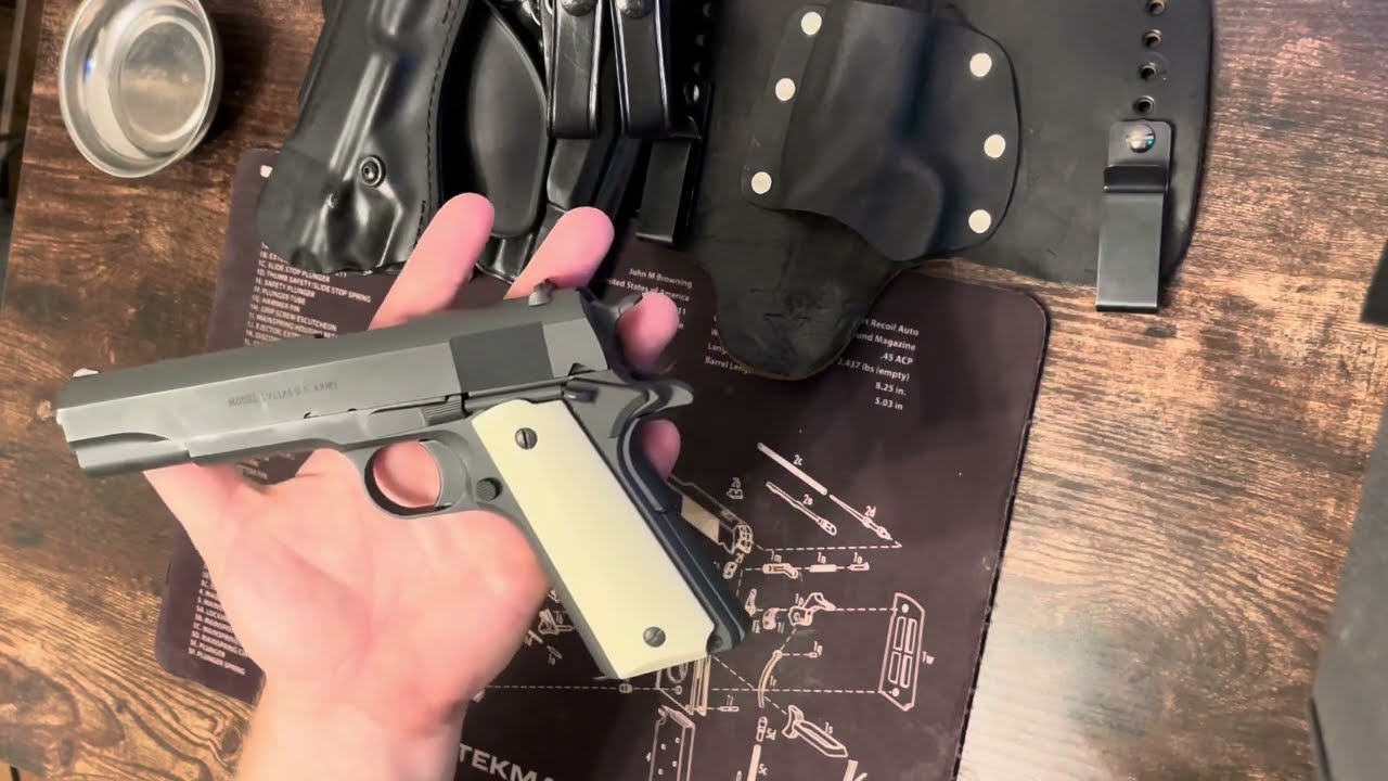 Стоит ли носить с собой пистолет 1911 года?