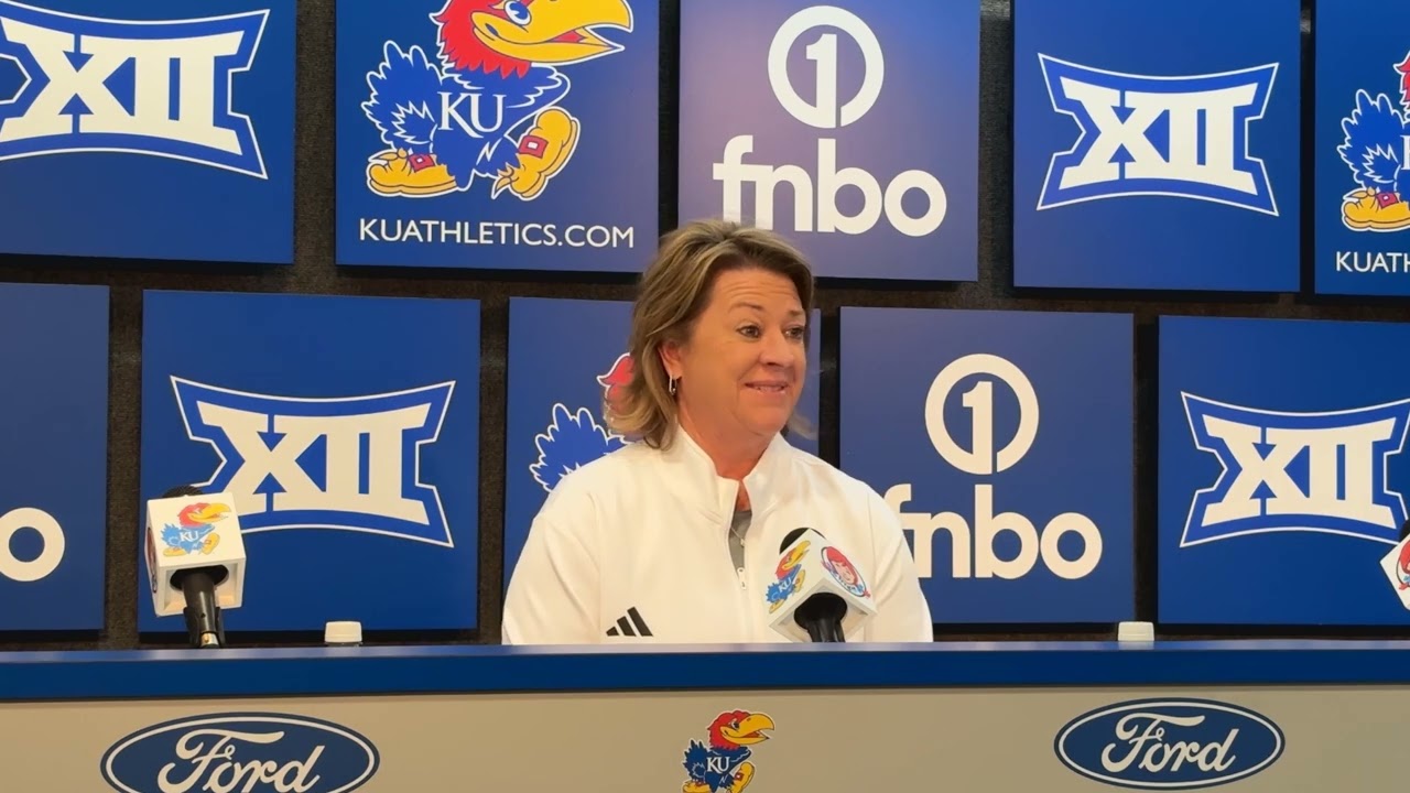 KU Softball coach Jennifer McFalls press conference 2-3-26