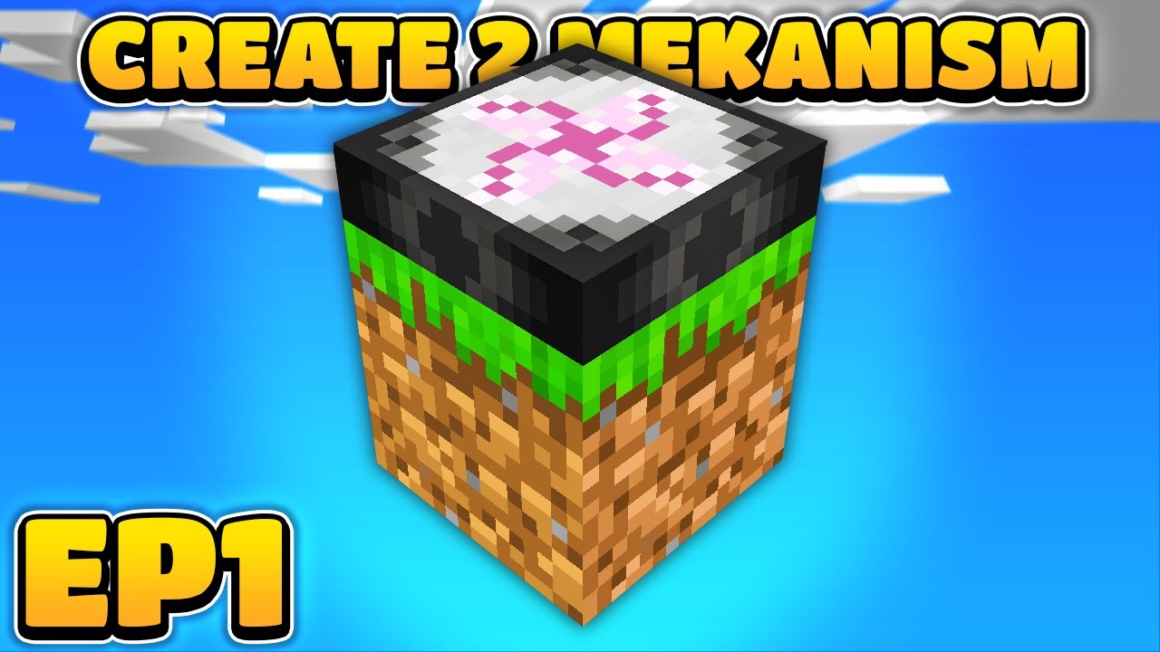 THE ULTIMATE AUTOMATION MODPACK! Minecraft Create 2 Mekanism EP1 [Modded Questing SkyBlock]