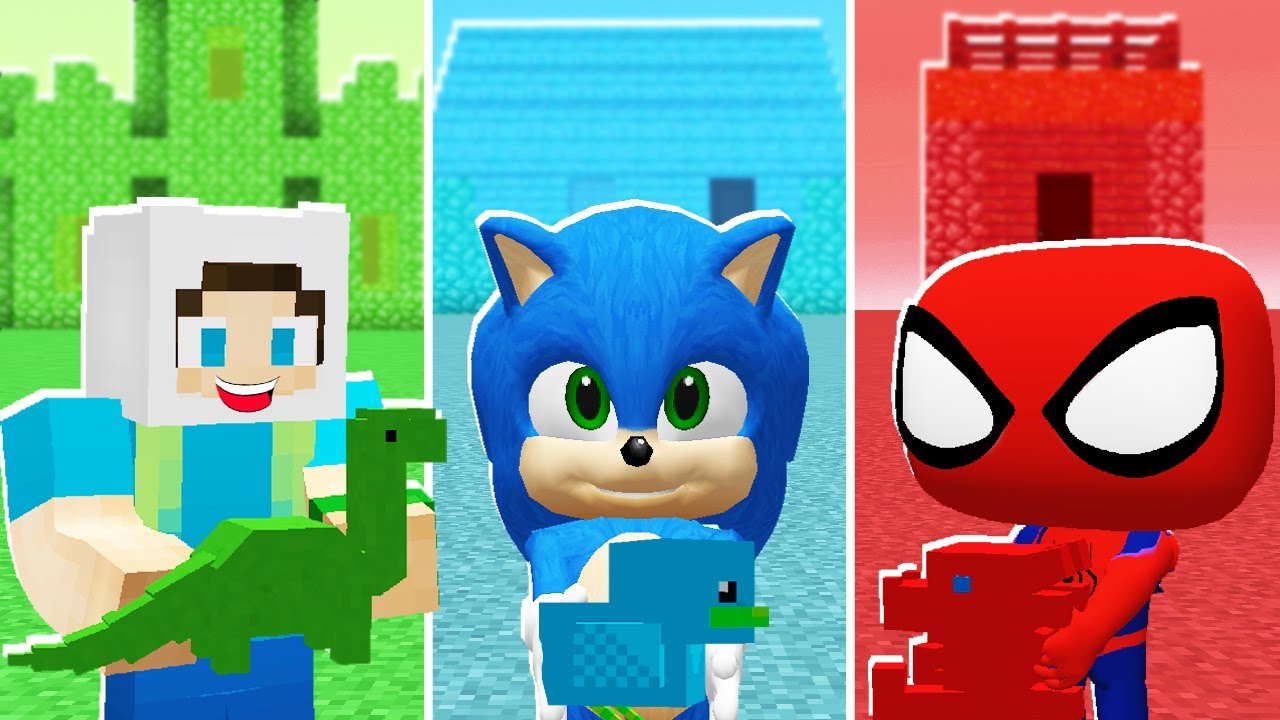 HANGİ RENKLİ EVİ SEÇMELİYİM - 🌈 Minecraft