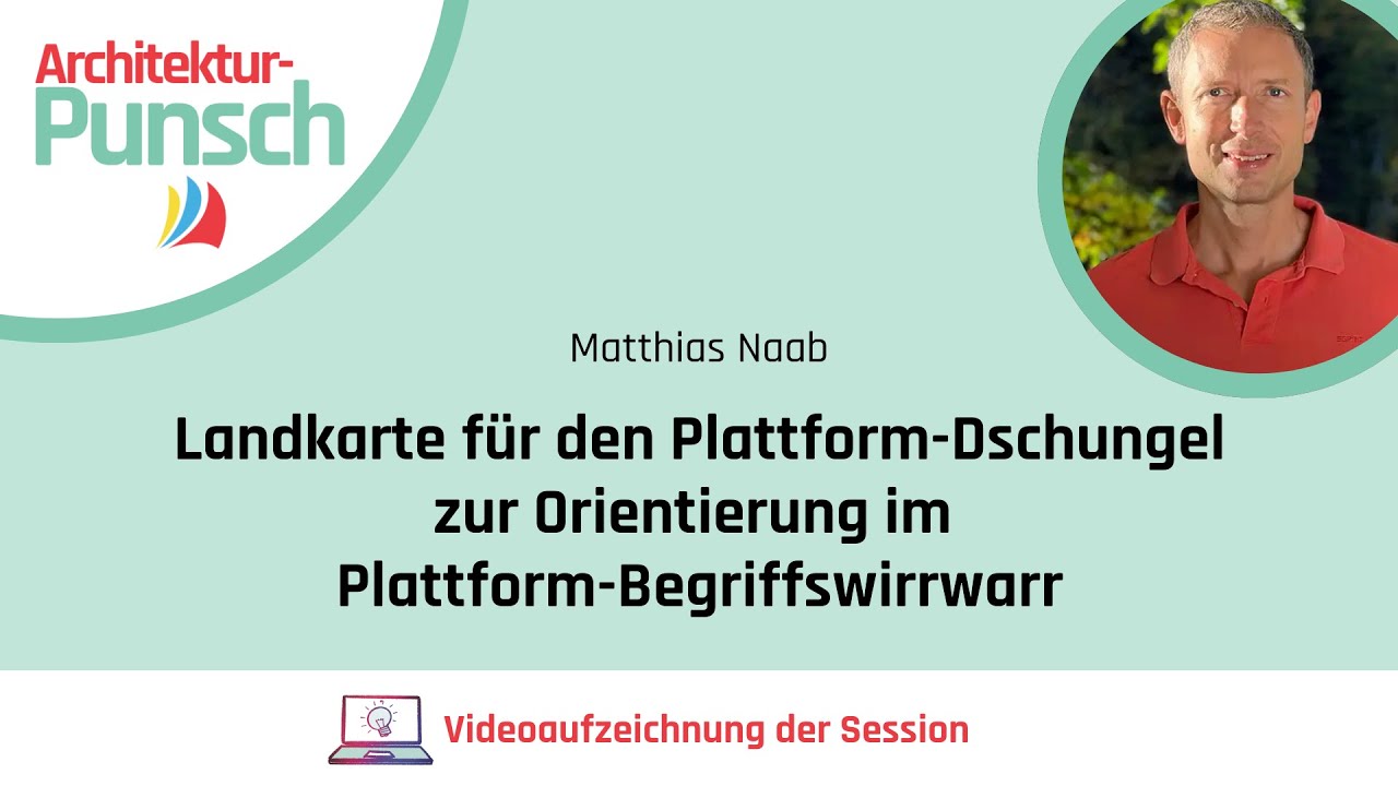 Matthias Naab: Landkarte für den Plattform Dschungel - Orientierung im Plattform Begriffswirrwarr