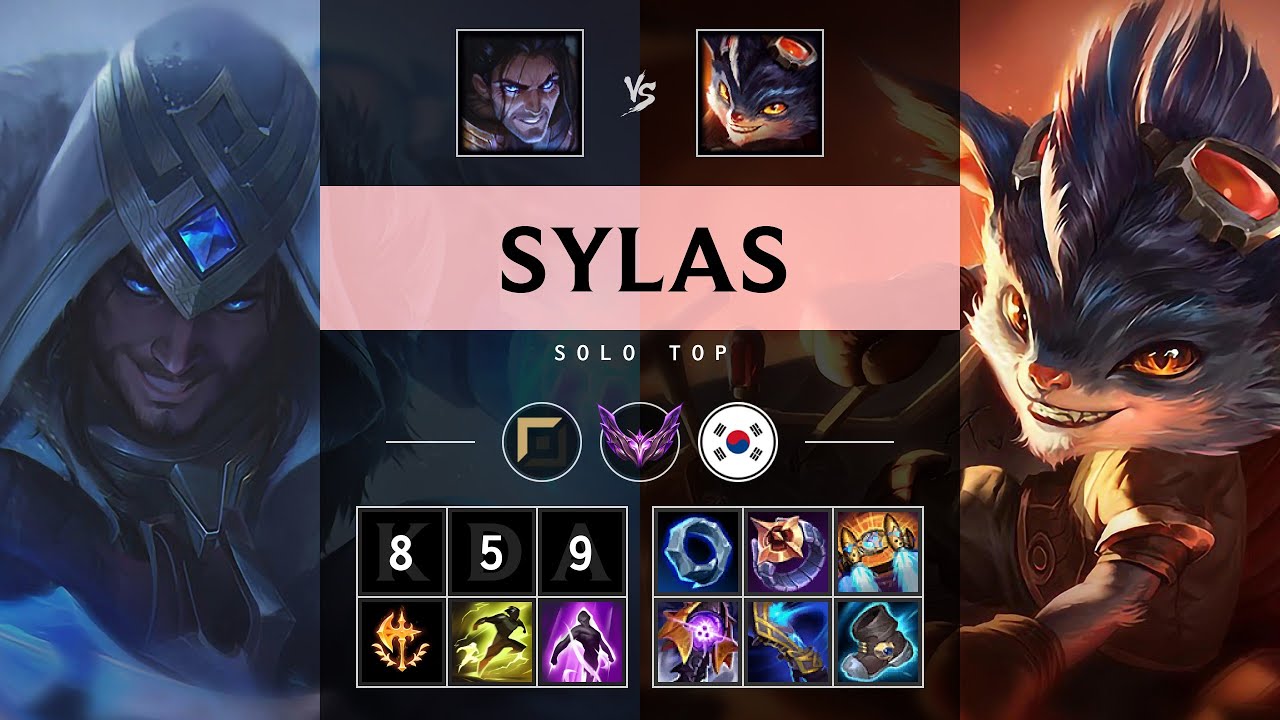 Sylas Top vs Rumble - KR Master Patch 25.12