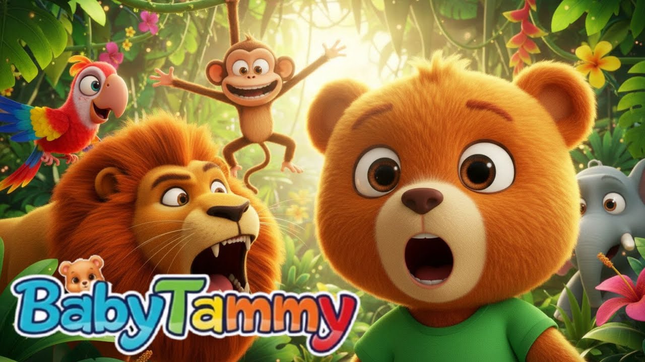Jungle Animals Song | Kids Songs & Nursery Rhymes | Baby Tammy