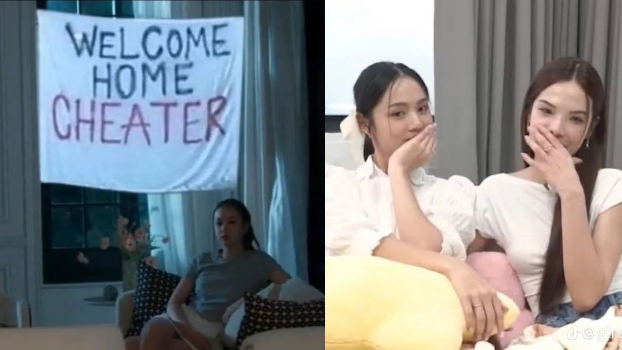 Thai GL memes / funny edits to watch before sleep