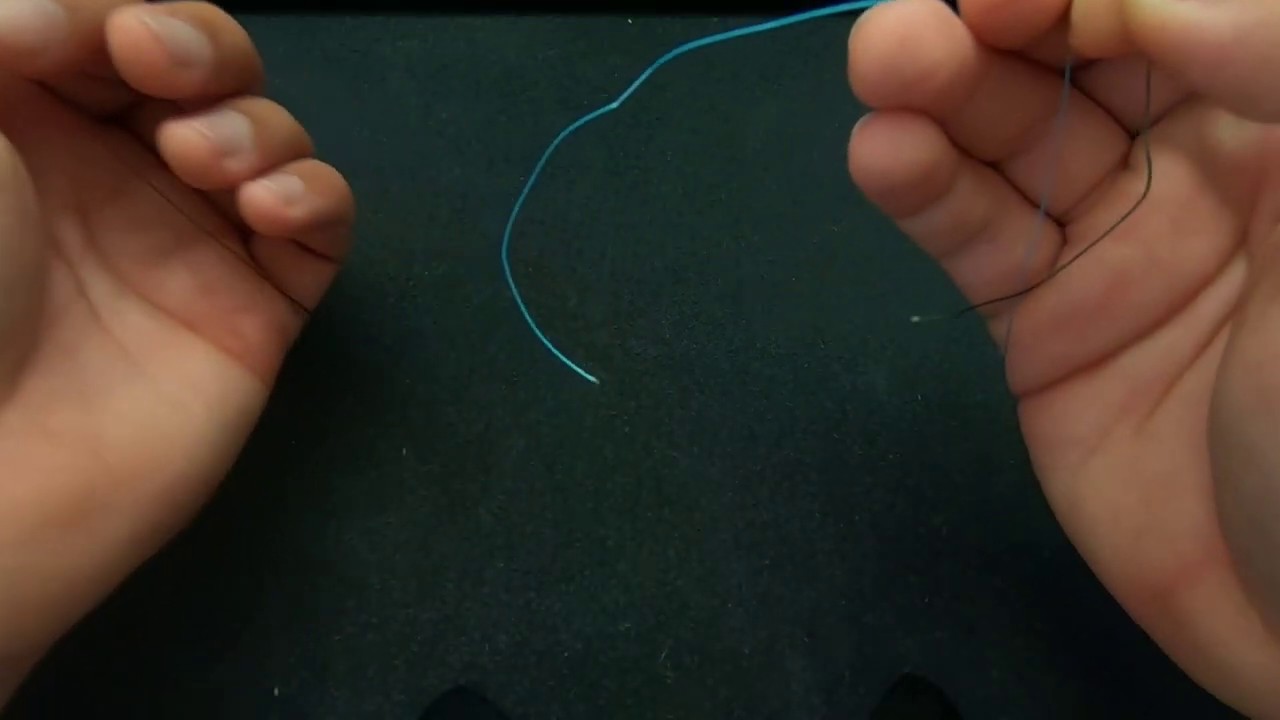 Nudo de pesca para unir linea trenzada (Braid to braid fishing knot)