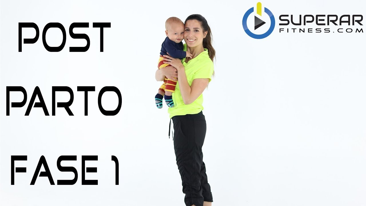 Rutina Postparto Fase1 #1 - Superar Fitness www.Superar-Fitness.com