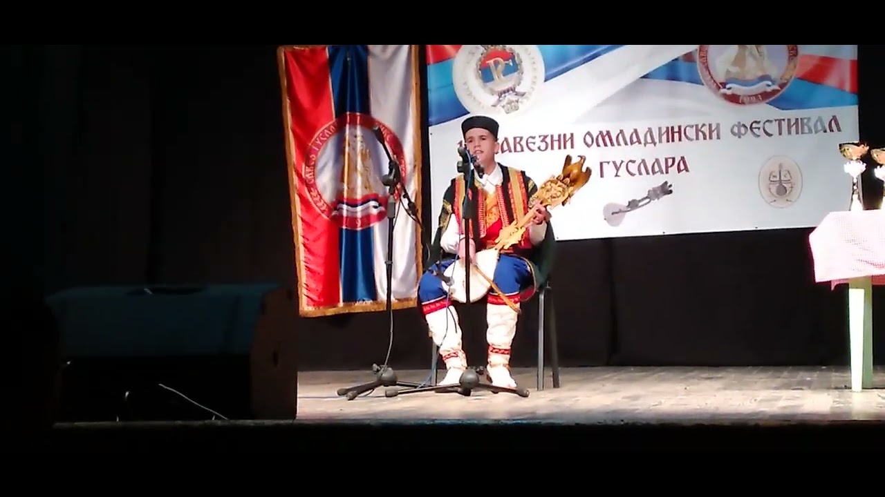 12 savezni festival mladih guslara.Guslar Ognjen Stojanovic 5 mjesto!!!