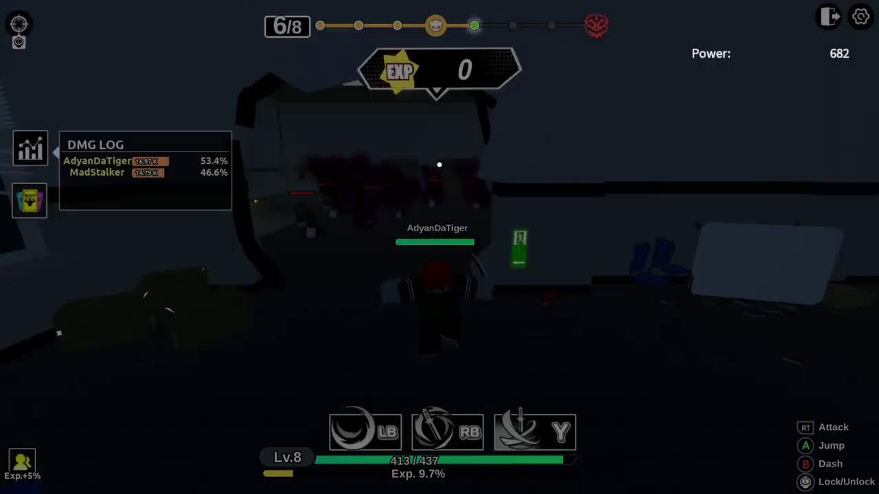 Lets play dungeon hunters Roblox