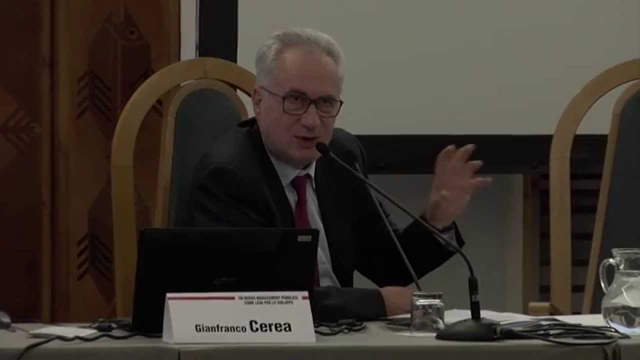 (I incontro) GIANFRANCO CEREA  - Un nuovo management pubblico come leva per lo sviluppo