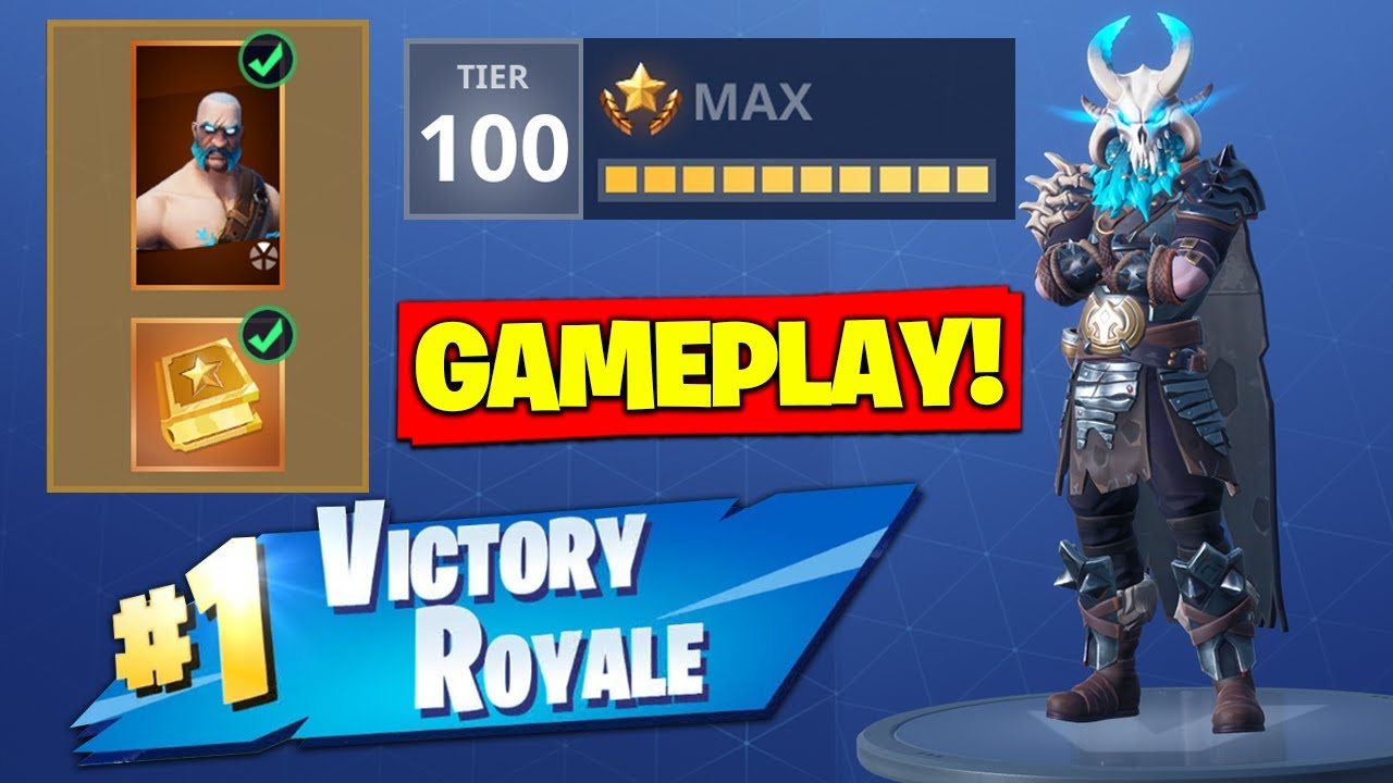 *NEW* SEASON 5 TIER 100 SKIN *GAMEPLAY* In Fortnite Battle Royale!