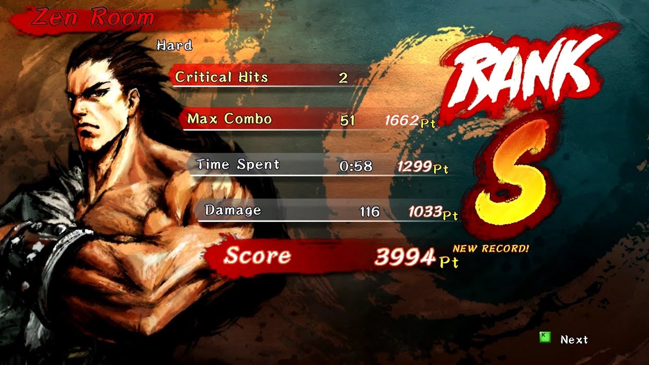 Kung Fu Strike: The Warrior's Rise / Level 3 - Zen Room (Rank S)