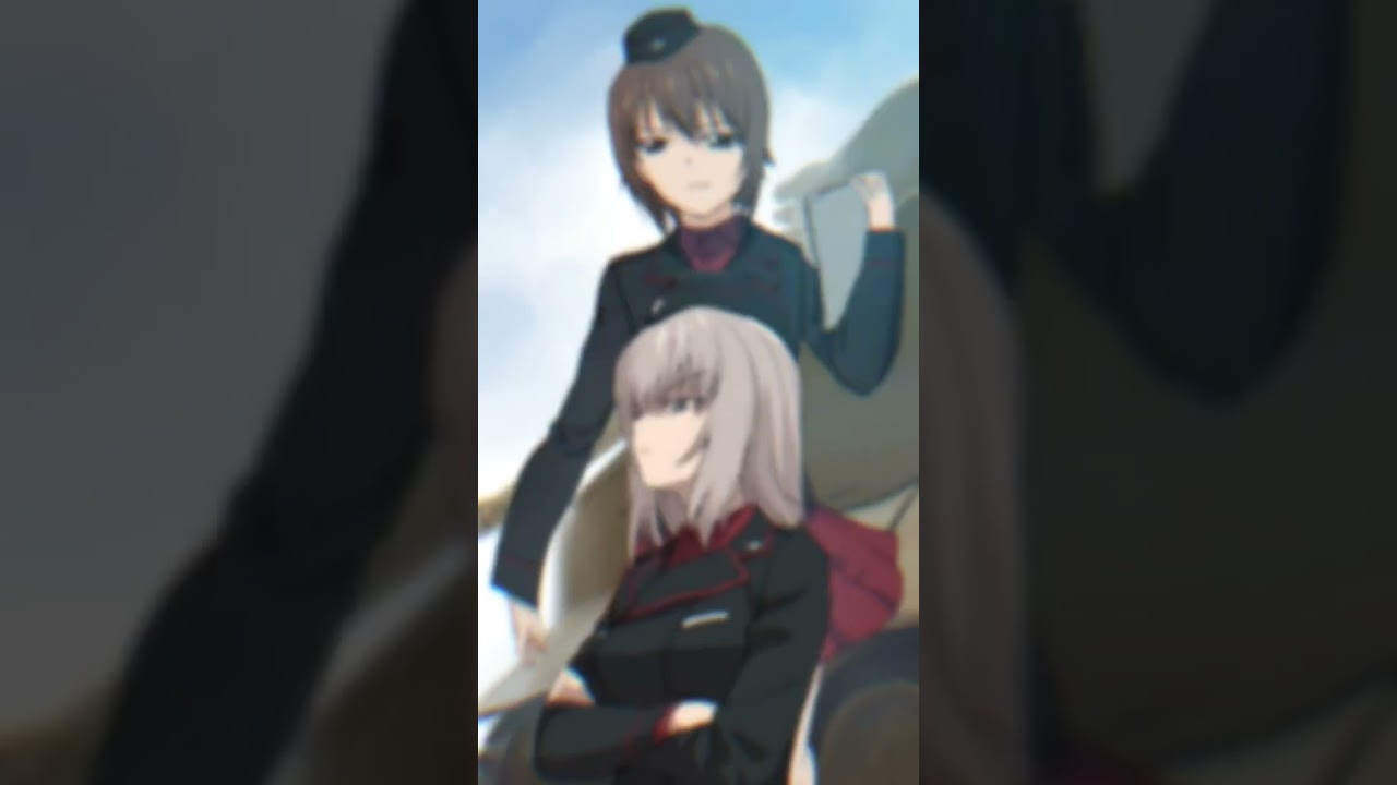 Maho Nishizumi X Erika Itsumi || Girls Und Panzer Edit || 