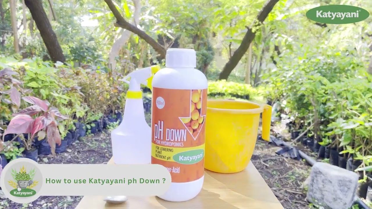 How to Use Katyayani Hydroponic PH Down || Ph Down || Hydroponics || Agriculture #fyp #hydroponic