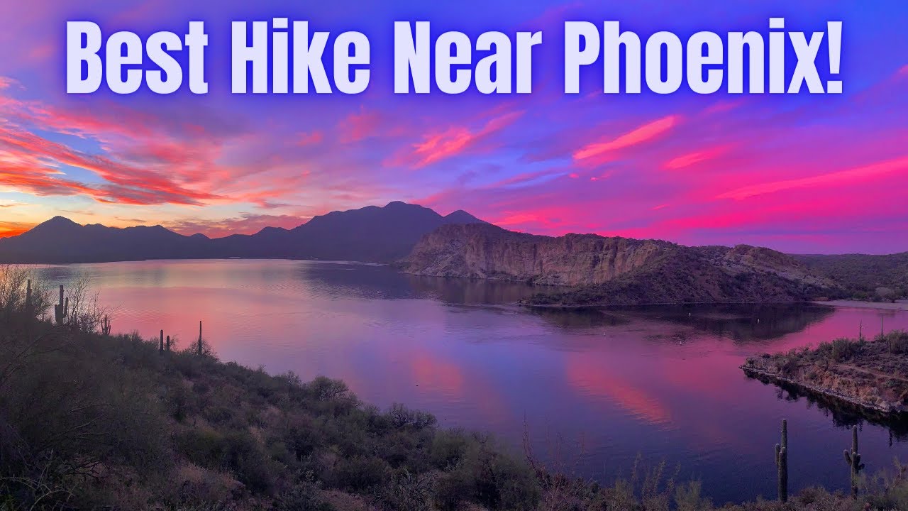 Best Hike Near Phoenix!! (Butcher Jones Trail Saguaro Lake, Arizona)
