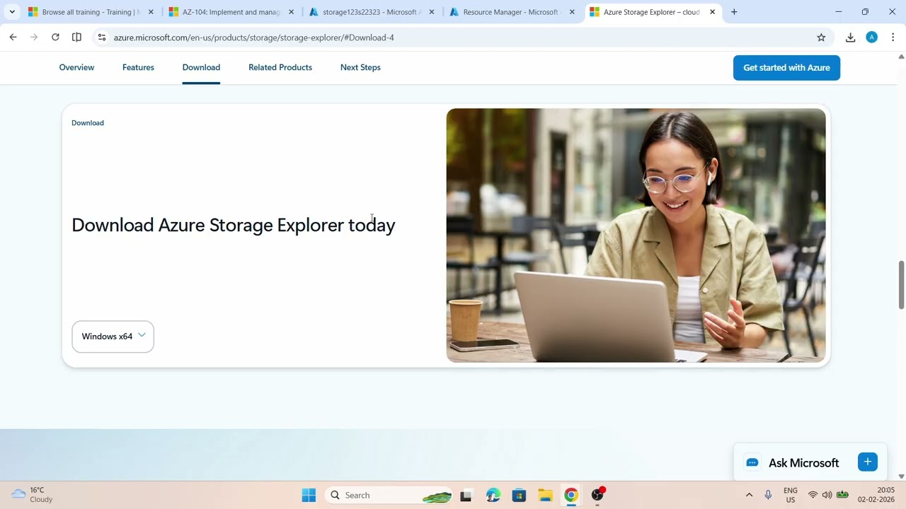 Use Azure Storage Explorer – Lab (Configure Azure Files) | AZ-104– Day 45