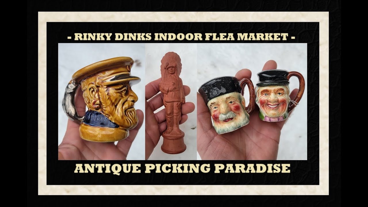 Awesome Indoor Flea Market - Marietta Ohio - Antiques - Toys - Thrift Store - American Pickers -