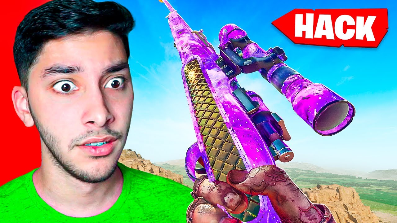 Usé CAMUFLAJES HACKEADOS en WARZONE