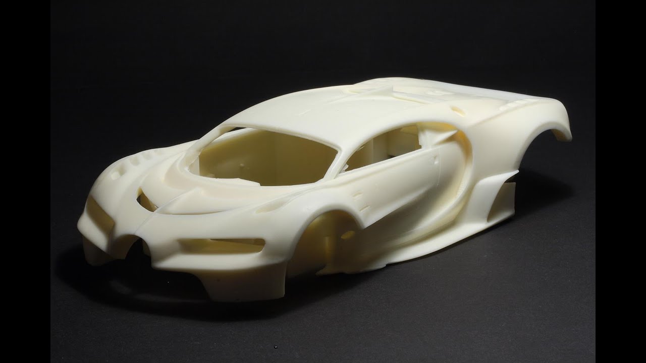 Bugatti Vision Gran Turismo(Car Body Parts )  1/24 Alpha Model show
