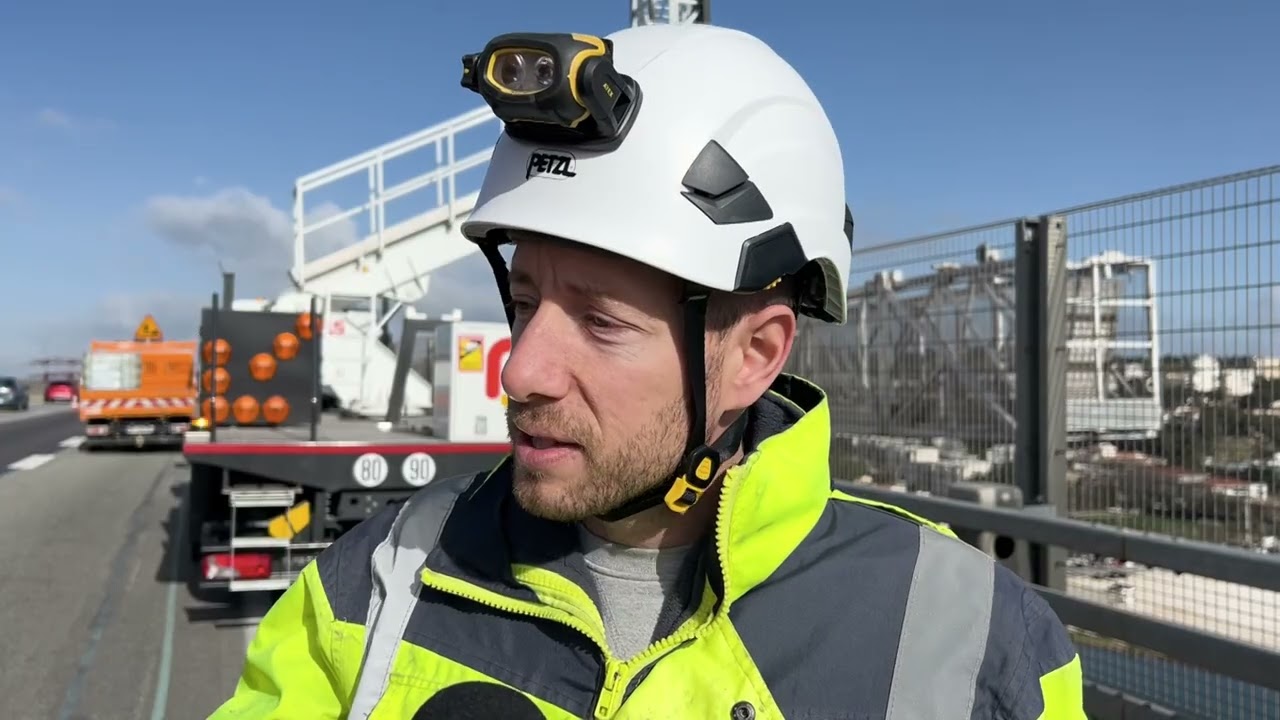 Martigues : la Dirmed traque les fissures sur le viaduc. Reportage