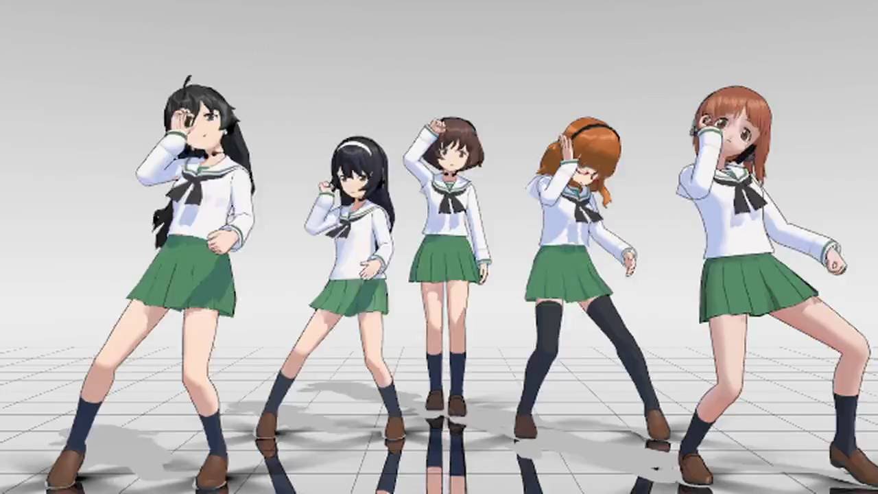 【MMDガルパン】あんこうチームでCarry Me off