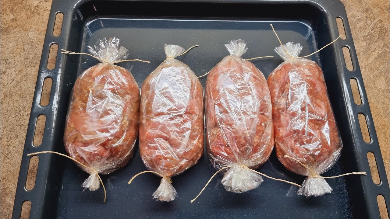 Ein sehr einfaches hausgemachtes Wurstrezept, das jeder kochen kann!