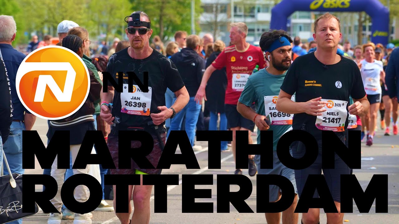 NN Marathon Rotterdam 2024 - A full 42.195km Marathon - Treadmill Run - Virtual Run