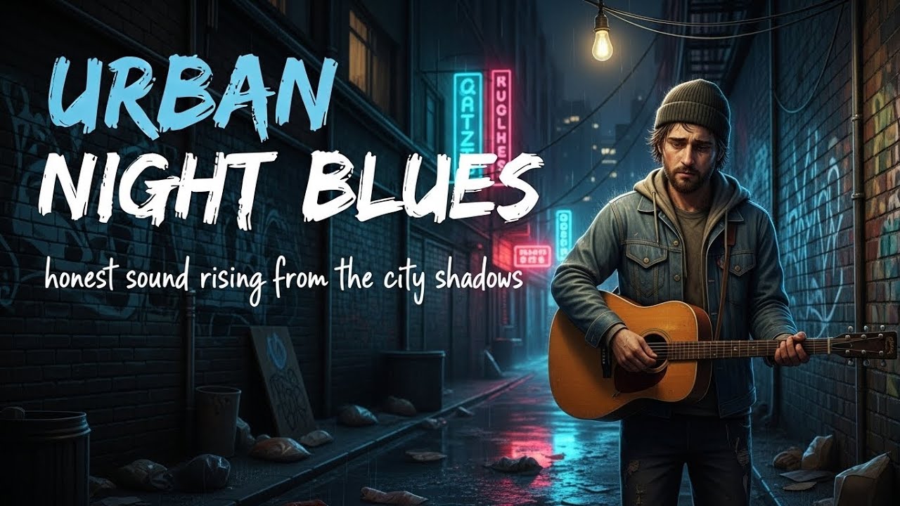 Eric Clapton, Jimi Hendrix, Muddy Waters Inspired Soul Blues Rock Ballads Night Voltage