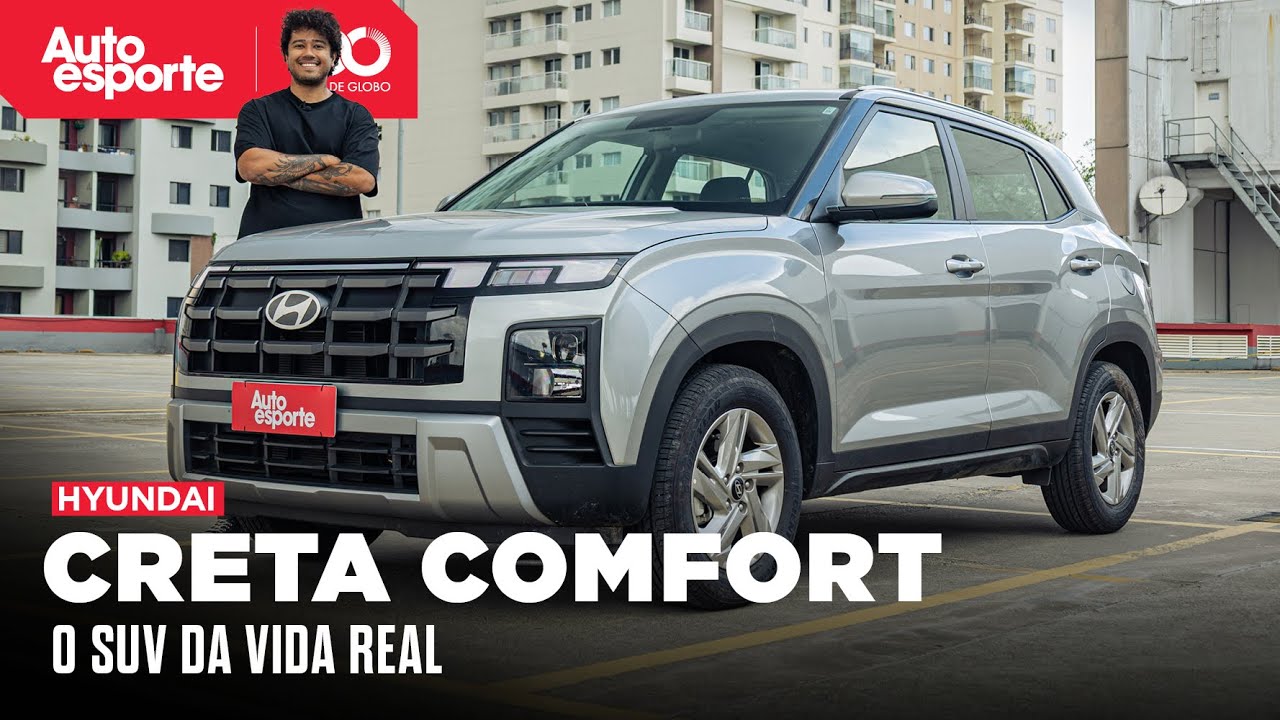 HYUNDAI CRETA COMFORT: o que TEM e o que NÃO TEM a VERSÃO MAIS BARATA DO SUV