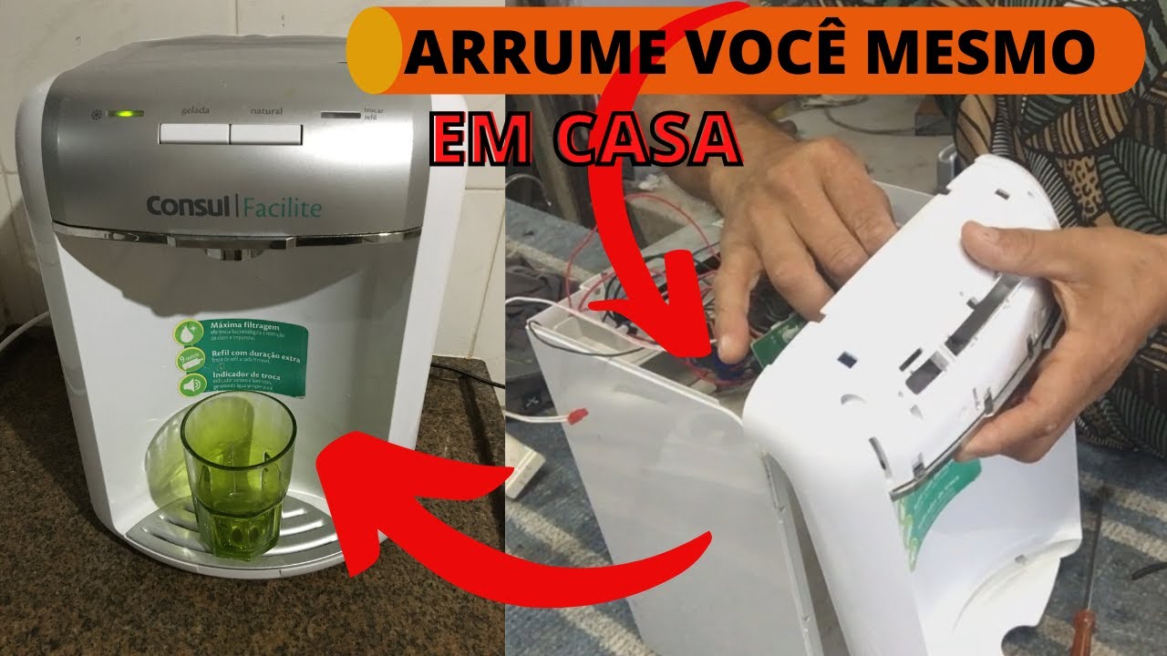 PURIFICADOR DE ÁGUA ARRUME VOCÊ MESMO( bebedor de agua)
