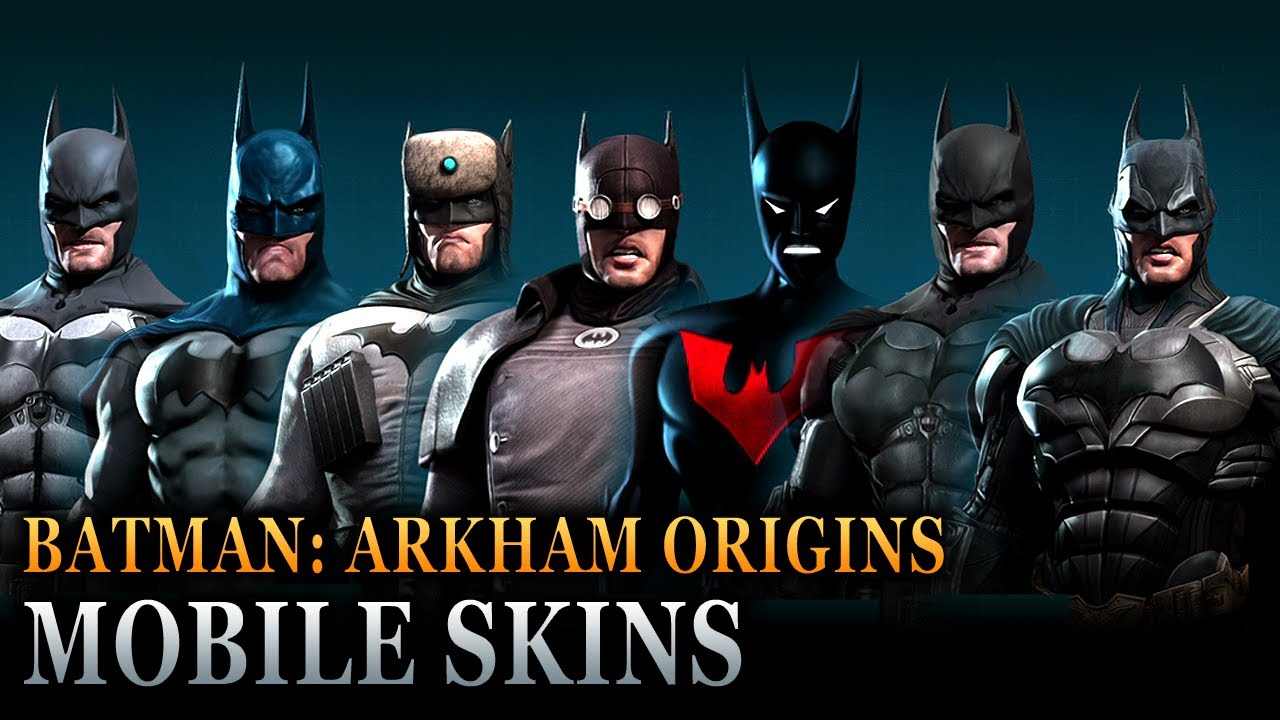 Batman: Arkham Origins Mobile - Batsuit Skins