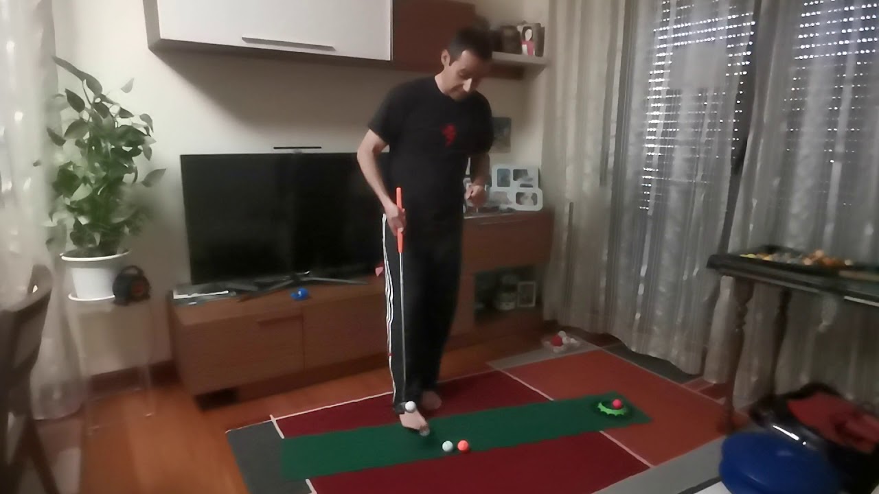 Consejos para practicar golf en casa. Mejora el putt 1