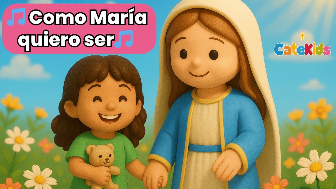 🎶 Como María Quiero Ser – Canción para Niños Católica sobre la Virgen María | Catekids