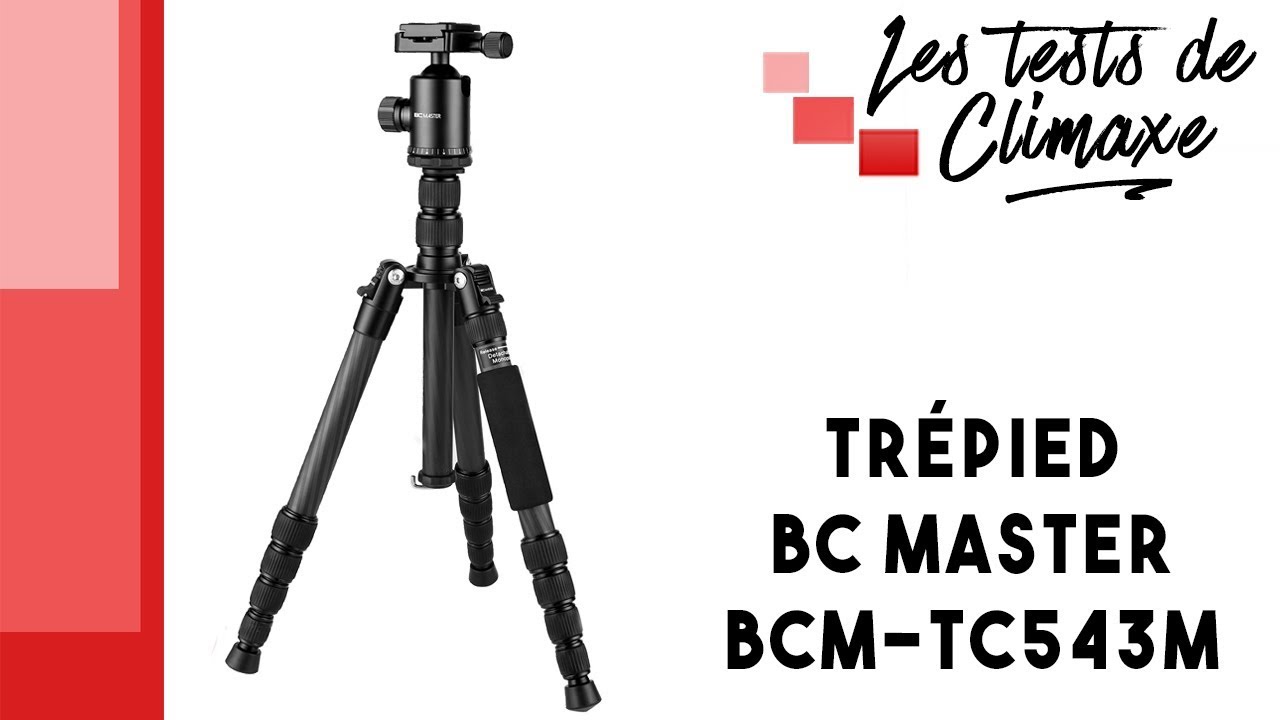 Test d'un trépied BC Master BCM-TC543M