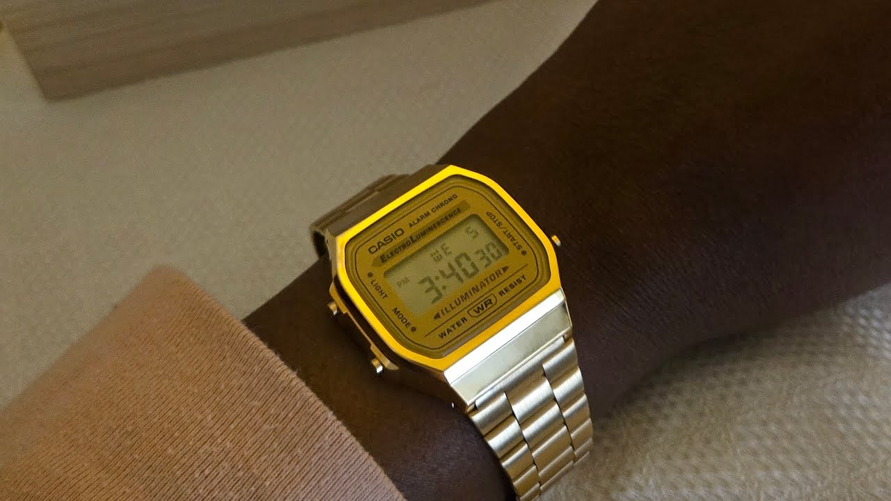 Casio A168 Unboxing - Is it still worth it ? 