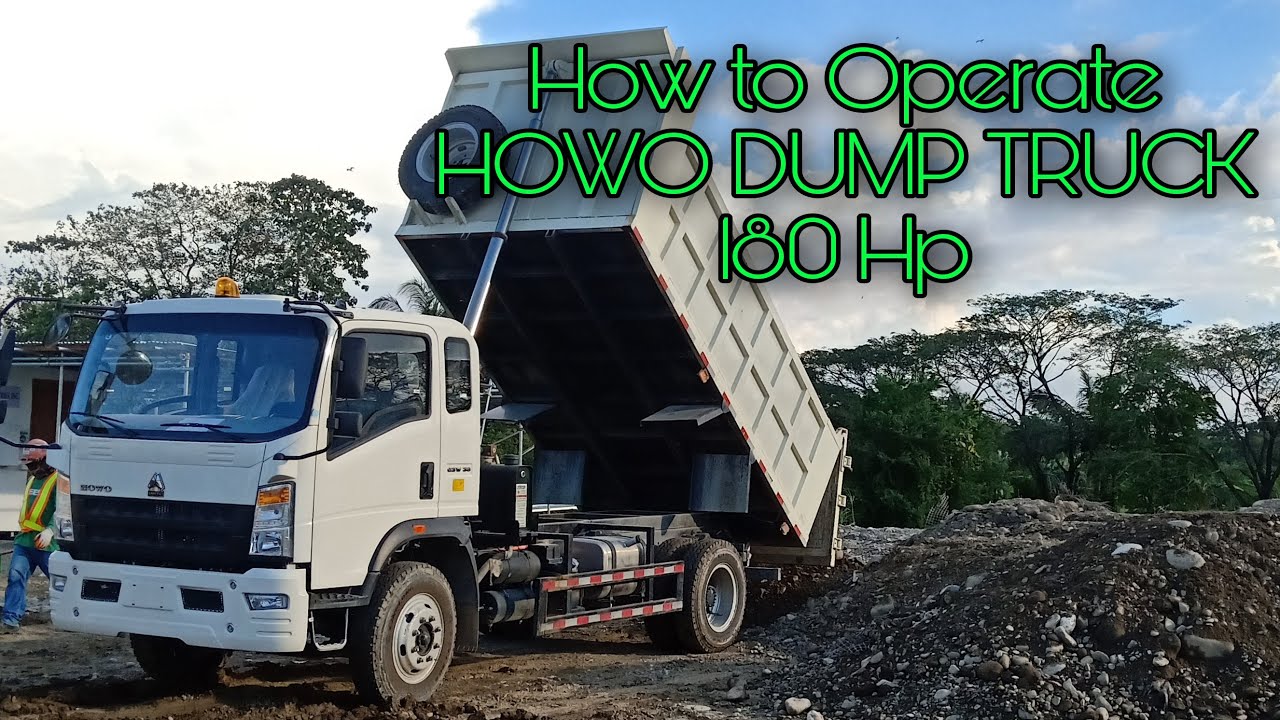 Paanu mag operate ng Howo dump truck/How to operate Dump truck