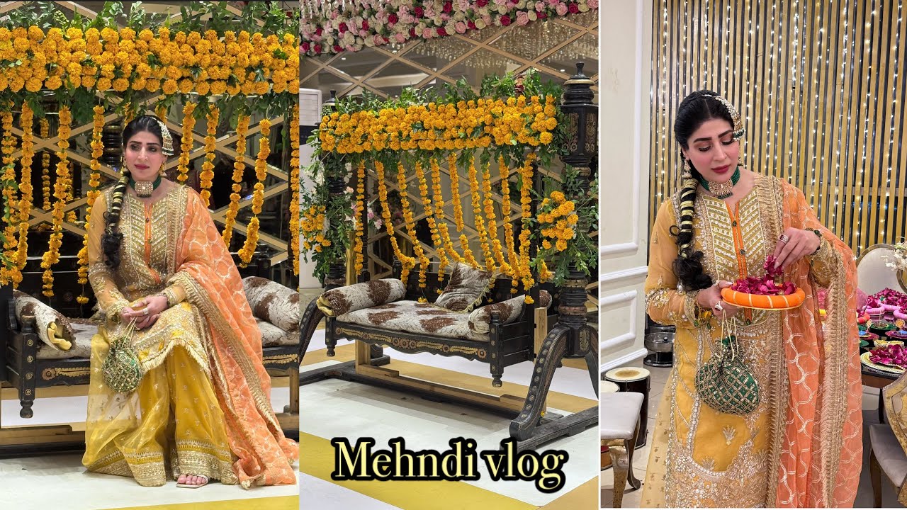 Mehndi vlog || Shadi || Pakistani mehndi vlog #wedding #mehndi #pakistaniwedding 