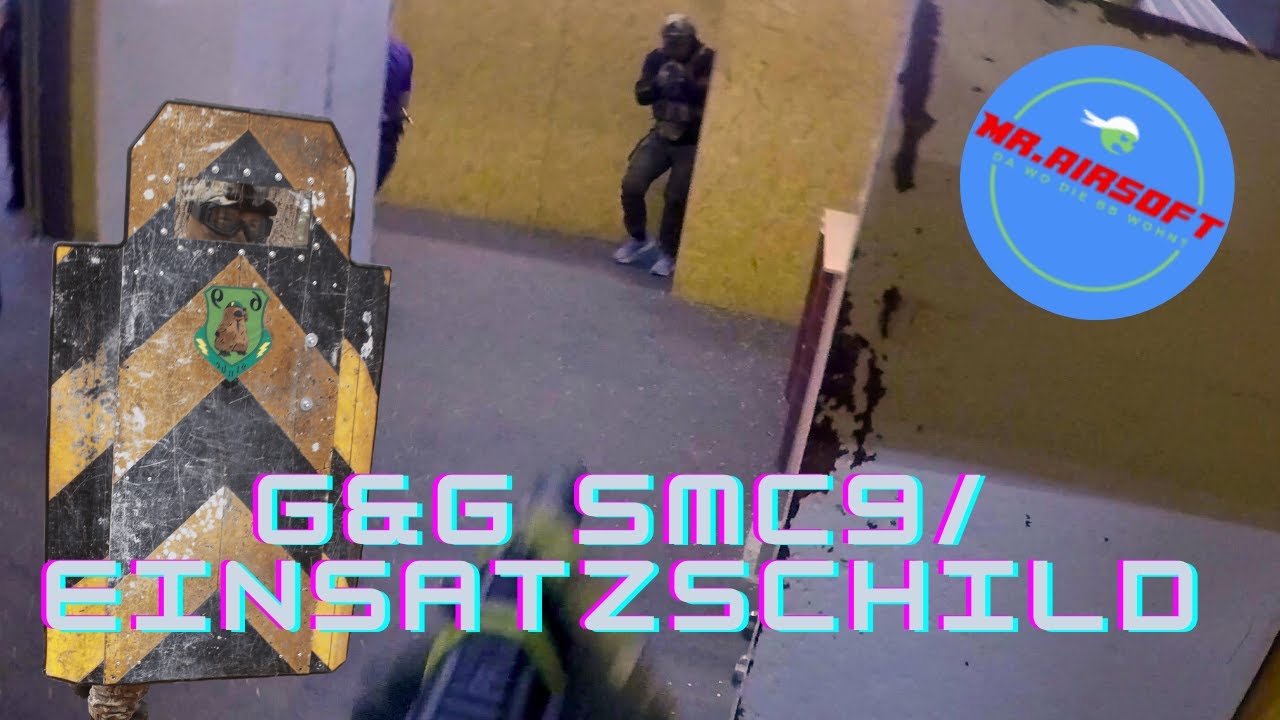 CQB Action bei MR.Airsoft mit Einsatzschild | 07.12.24 | G&G SMC9 | Shade.Airsoft