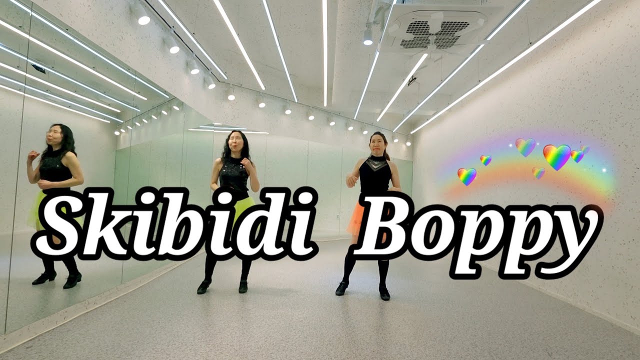 Skibidi Boppy-Line Dance/High Beginner/이미남 댄스스쿨/대한컨트리댄스협회 인천서구지부 