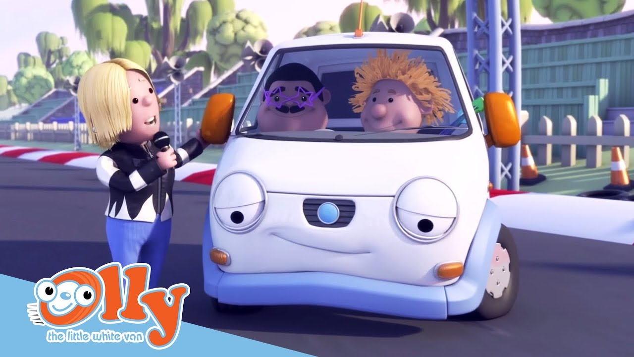 Cars for Kids - Words of Encouragement | Transport for Kids | Olly the Little White Van