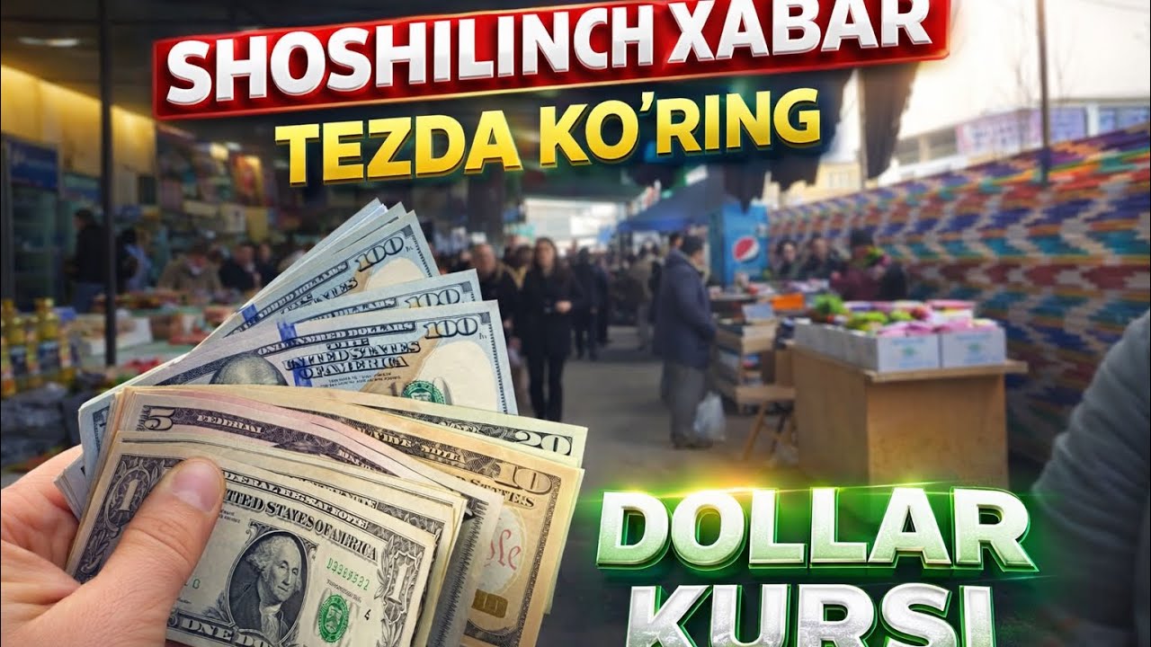 Urganch dehqon bozor dollar kursi 25.02.2026