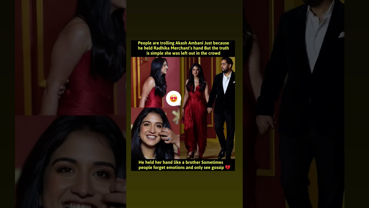 Recently, a moment between Akash Ambani and Radhika Merchant went viral on social #anmolambani