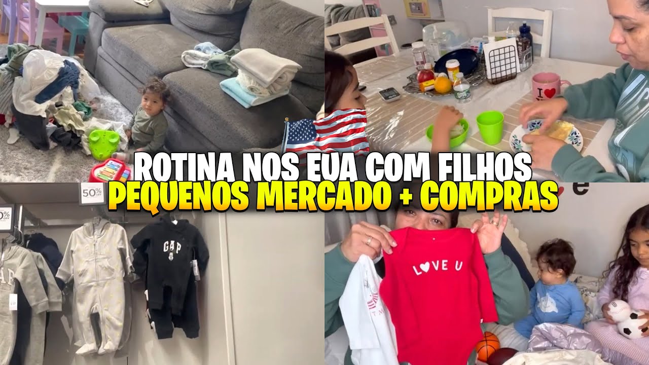VIDA REAL DE MÃE IMIGRANTE: CASA, FILHOS E COMPRAS 💛🛍️