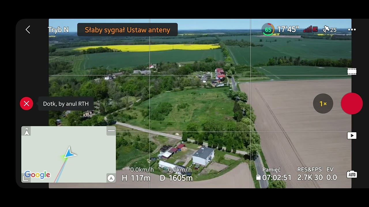 DJI MINI 2 SE RANGE TEST / Test zasięgu na wsi OCUSYNC 2.0
