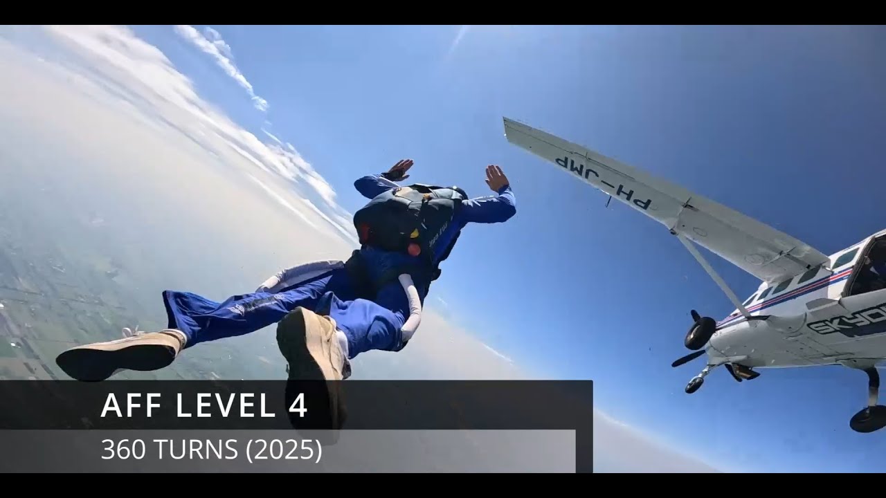 AFF Course - LEVEL 4 - Skydive Hoogeveen - 2025